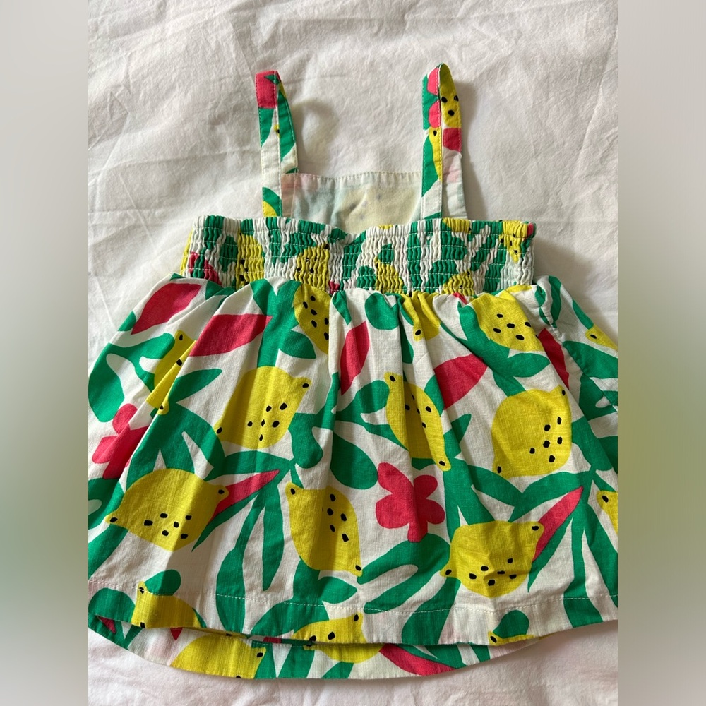 Hanna Andersson Baby Poplin dress and bloomer set - Picture 2 of 6